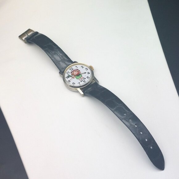 Vintage 1982 Campbell Soup Girl Watch by Criterion Swiss Made Mechanical Wind-Up main image 7